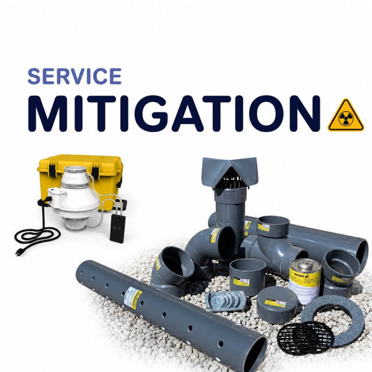 Radon gas mitigation services