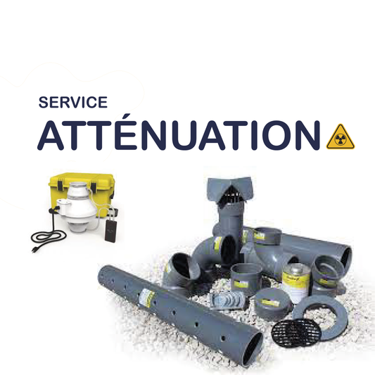 Radon gas mitigation services